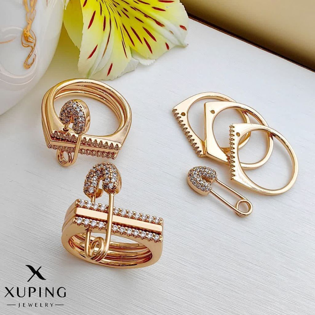 انگشتر سنجاق قفلی ژوپینگ کد 2371 - خرید آنلاین از گالری آداس